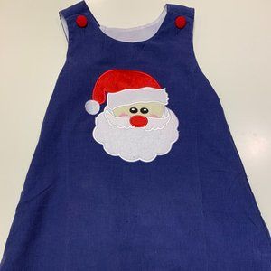 Applique Santa Dress